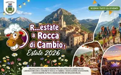 Villa Sere Rocca di Cambio 18 Eventi Rocca di Cambio 2026: il programma